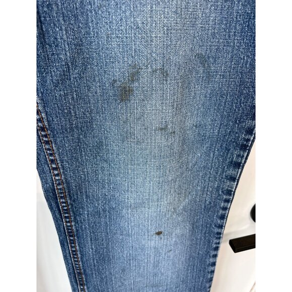 Plugg Jeans Size 34x32 Denim Mid Rise Cotton Classic Fit Medium Wash Denim Retro - Picture 3 of 11